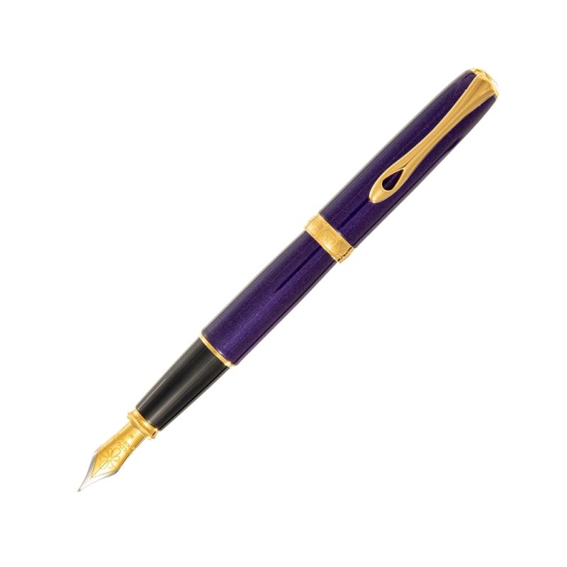 Diplomat Füllhalter Excellence A² violet rain gold
